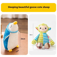 HKM-4072637 Bite-Resistant Molar Dog Toy Set – Funny Shark, Sleeping Goose & More