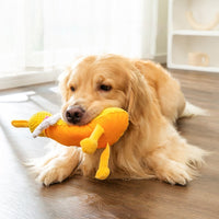 HKM-4072637 Bite-Resistant Molar Dog Toy Set – Funny Shark, Sleeping Goose & More