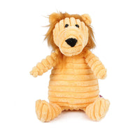 HKM-4073661 Plush Dog Toy with Sound Features - Crocodile, Rabbit, Mouse, Monkey, Pig, Sheep, Duck, Fox, Rhino, Elephant, Bear, Lion, and Dog Designs