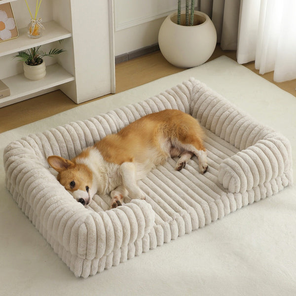 HKM-4074045 Cozy Warm Dog and Cat Bed in Various Sizes and Colors