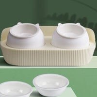 HKM-4074173 Ceramic Cat Food Bowl for Cervical Spine Protection, Available in Various Sizes and Colors