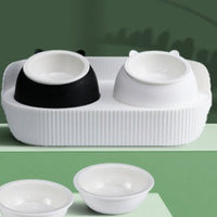 HKM-4074173 Ceramic Cat Food Bowl for Cervical Spine Protection, Available in Various Sizes and Colors