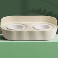 HKM-4074173 Ceramic Cat Food Bowl for Cervical Spine Protection, Available in Various Sizes and Colors