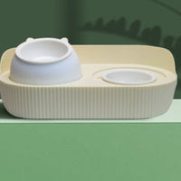 HKM-4074173 Ceramic Cat Food Bowl for Cervical Spine Protection, Available in Various Sizes and Colors