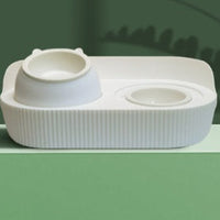 HKM-4074173 Ceramic Cat Food Bowl for Cervical Spine Protection, Available in Various Sizes and Colors