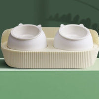 HKM-4074173 Ceramic Cat Food Bowl for Cervical Spine Protection, Available in Various Sizes and Colors