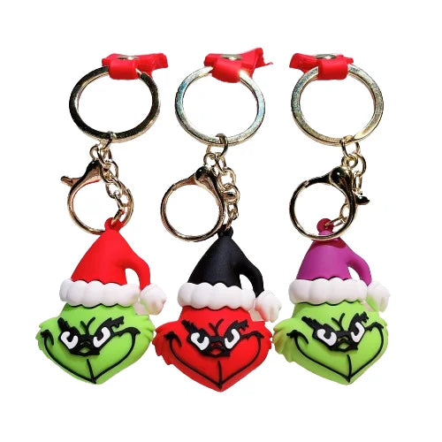 HKM-407507 Creative Christmas Character Doll Keychain Pendant for Bags and Keys