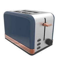 HKM-407571 Stainless Steel 2-Slice Toaster with Defrost Function for Efficient Toasting