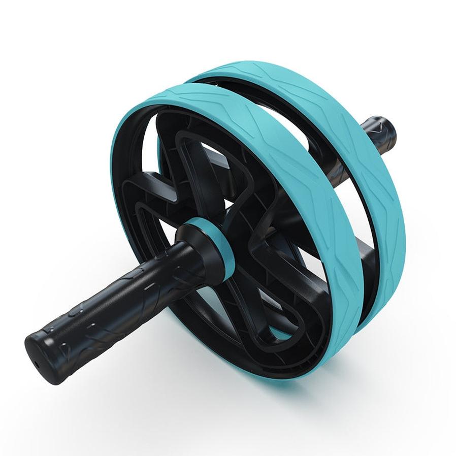 HKM-407699 Double Wheel Abdominal Trainer for Core Strength and Stability