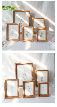 HKM-407699 Handmade Wooden Photo Frame - Custom Size, Environmentally Friendly Materials