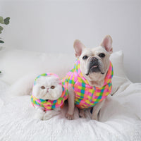 HKM-4078141 Cozy Casual Rabbit Fur Vest for Cats and Small Dogs
