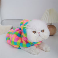 HKM-4078141 Cozy Casual Rabbit Fur Vest for Cats and Small Dogs