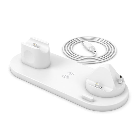 HKM-407891 Vertical Wireless Charging Stand with Indication Function - Fast 2000mA Charging