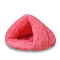 HKM-4079805 Cozy Plush Triceratops Pet Bed for Small Dogs and Cats, Removable Cushion, Soft and Warm