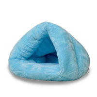 HKM-4079805 Cozy Plush Triceratops Pet Bed for Small Dogs and Cats, Removable Cushion, Soft and Warm