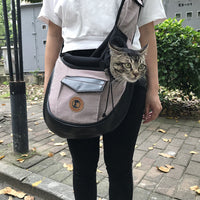 HKM-408019 Fashionable Warm Pet Travel Bag - Breathable Cotton with 3D Space Cotton Layer - Comfortable and Lightweight