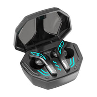 HKM-408147 Wireless Bluetooth In-Ear Headphones with Low Latency and Fast Charging - IPX-4 Waterproof, 100 Hour Standby Time