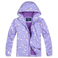 HKM-408211 Girls Softshell Jacket Comfortable Dresses for Little Ones