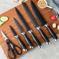 HKM-408531 Innovative Silicone Kitchen Utensils and Knife Set for Versatile Cooking