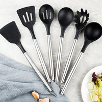HKM-408531 Innovative Silicone Kitchen Utensils and Knife Set for Versatile Cooking