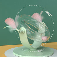 HKM-4086333 Automatic Cat Toy for Self-Play and Boredom Relief, Bite Resistant, Eco-Friendly