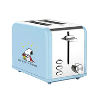 HKM-408723 Extra Wide Slot 2-Slice Retro Toaster with Reheat, Defrost, Cancel and 6 Browning Settings