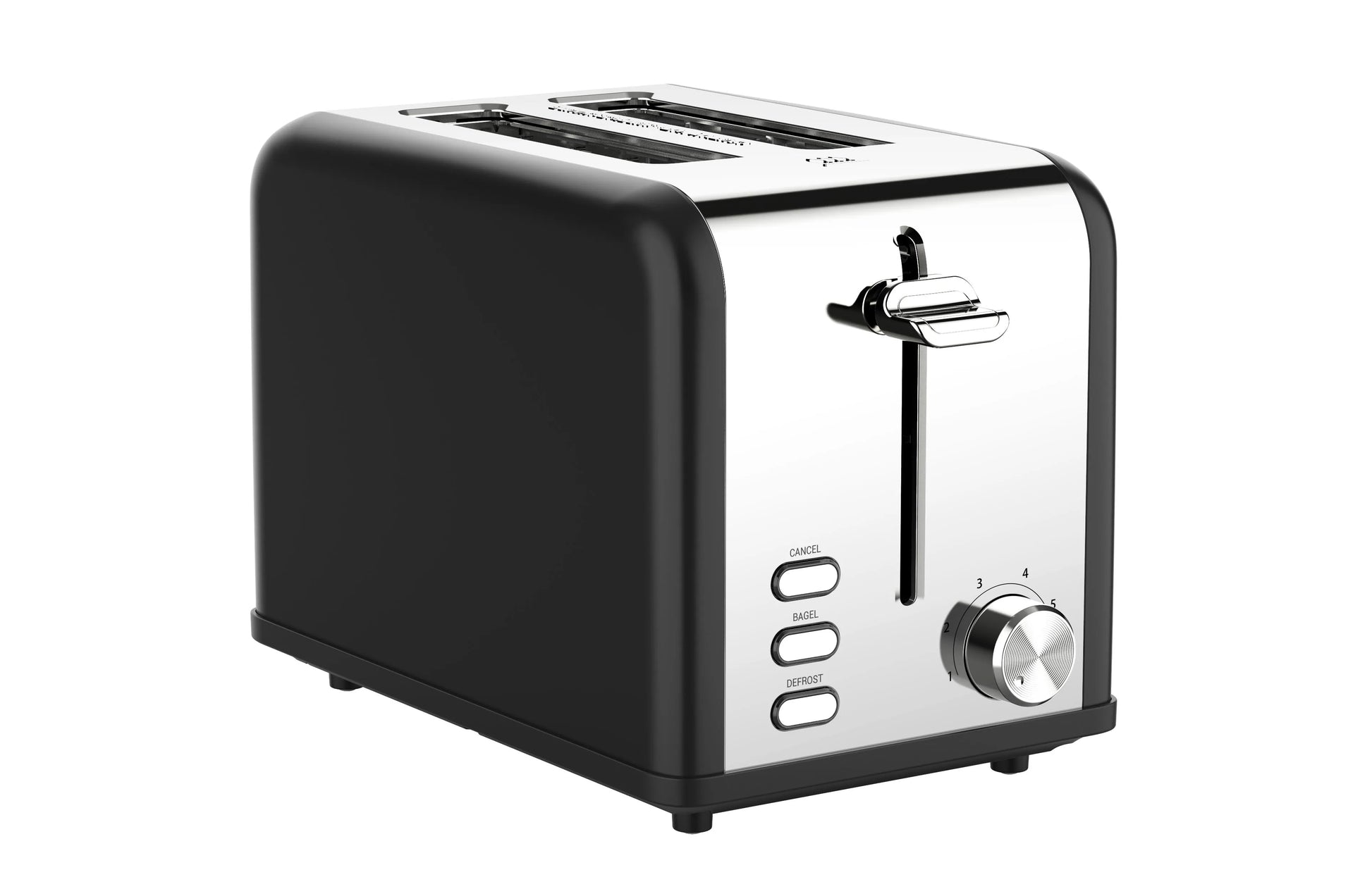 HKM-408723 Extra Wide Slot 2-Slice Retro Toaster with Reheat, Defrost, Cancel and 6 Browning Settings
