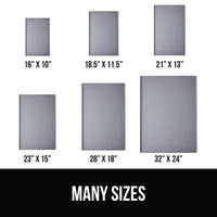 HKM-4087357 Silicone Anti-Spill Placemat for Pets - Non-Slip, Available in Gray and Black, Multiple Sizes