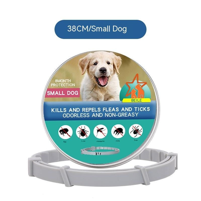 HKM-4087485 Insect-Repellent Silicone Collar for Cats and Dogs - Four Seasons Style