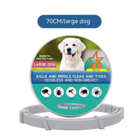 HKM-4087485 Insect-Repellent Silicone Collar for Cats and Dogs - Four Seasons Style