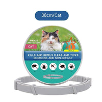 HKM-4087485 Insect-Repellent Silicone Collar for Cats and Dogs - Four Seasons Style