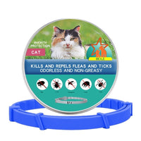 HKM-4087485 Insect-Repellent Silicone Collar for Cats and Dogs - Four Seasons Style