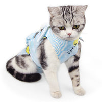 HKM-4087869 Breathable Cotton Cat Neutering Weaning Clothes in Various Colors