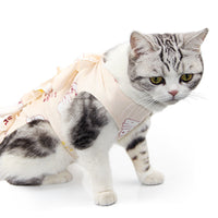 HKM-4087869 Breathable Cotton Cat Neutering Weaning Clothes in Various Colors