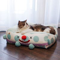 HKM-4089533 Cozy Cloth Pet Bed for Deep Sleep ¨C 55x55x18cm Nest