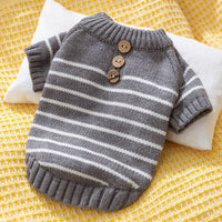 HKM-4090045 Cozy Rabbit Sweater for Small Puppies - Lightweight Casual Pet Clothing