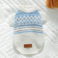 HKM-4090045 Cozy Rabbit Sweater for Small Puppies - Lightweight Casual Pet Clothing