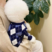 HKM-4090045 Cozy Rabbit Sweater for Small Puppies - Lightweight Casual Pet Clothing