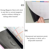 HKM-409107 Magnetic Weekly and Daily Calendar for Refrigerator Organiser