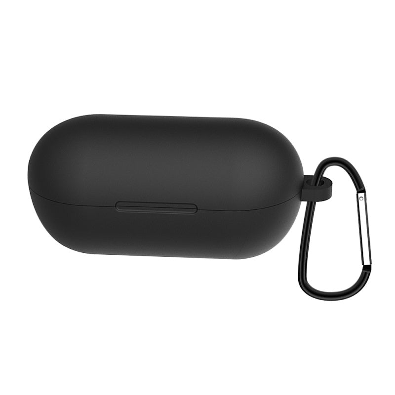 HKM-409171 Silicone Protective Cover for Haylou GT1/GT1 Plus Bluetooth Headset with Anti-Lost Buckle