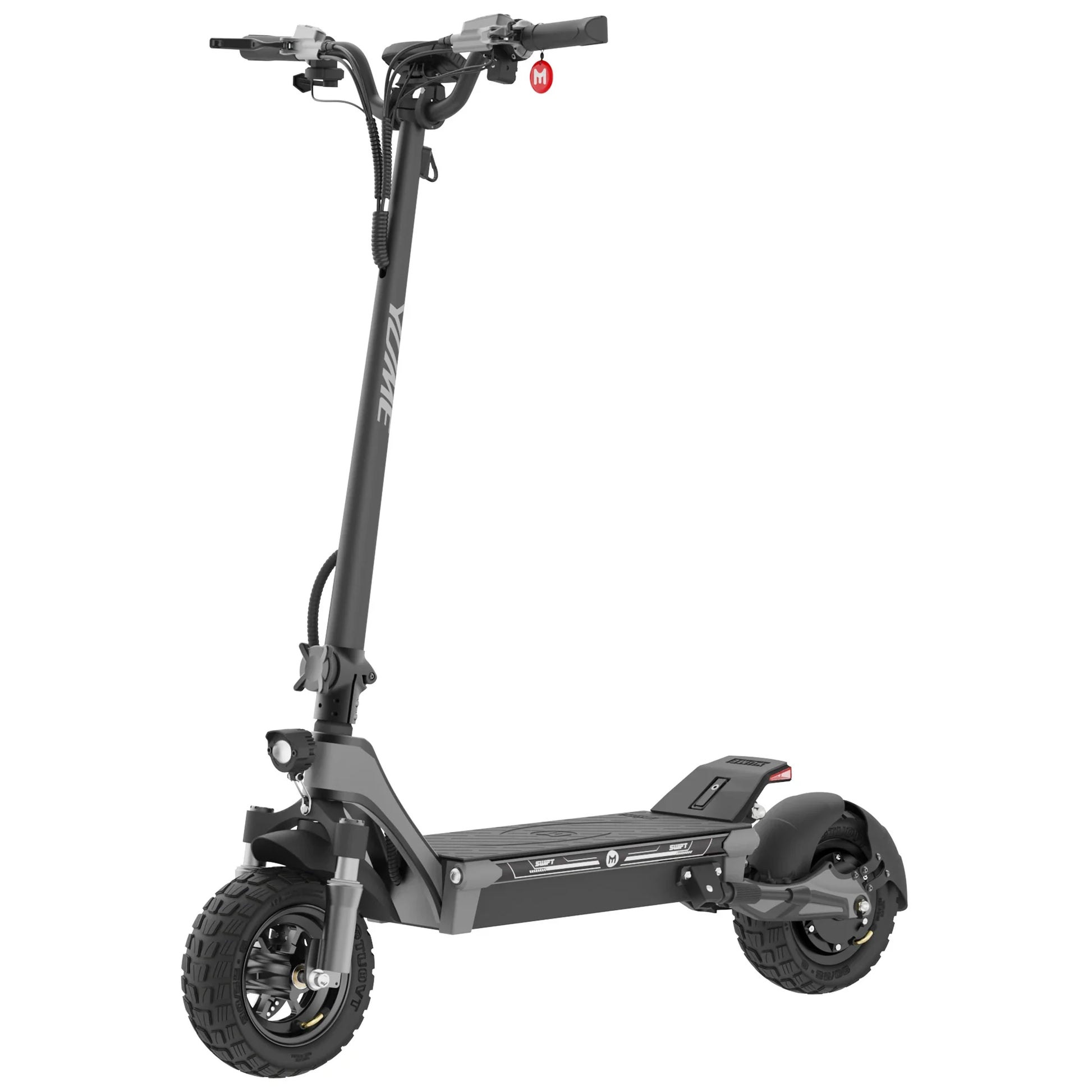 HKM-409171 YUME Swift 250W Electric Scooter with 10-Inch Wide Wheels, 37-Mile Range, and Smart Technology