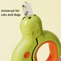 HKM-4092733 LED Light Pet Nail Clippers for Cats and Dogs with Ergonomic Non-Slip Handle