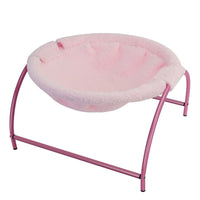 HKM-4092861 Cat Hammock Bed for Deep Sleep – Comfortable Hanging Basket with Washable Plush Cover and Iron Frame