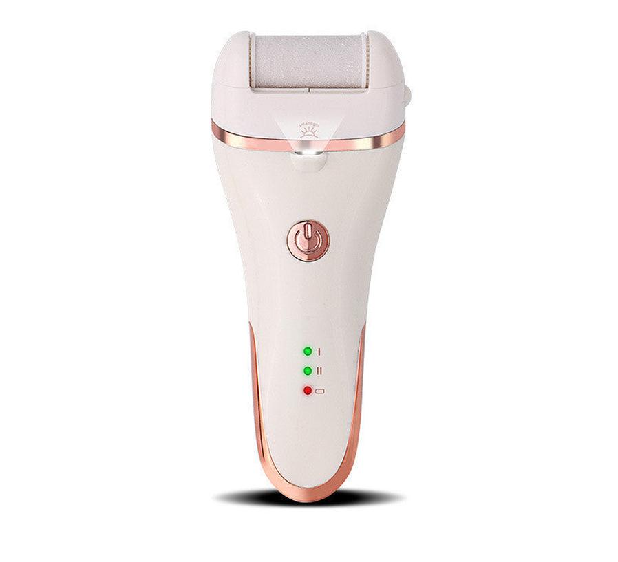 HKM-409299 Electric Waterproof Foot Peel Machine with USB Charging and Multiple Sanding Heads