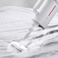 HKM-409491 Deerma DEM-ZQ610 Multi-Functional Steam Cleaner with 5 Brush Heads, 1600W Lightweight Design