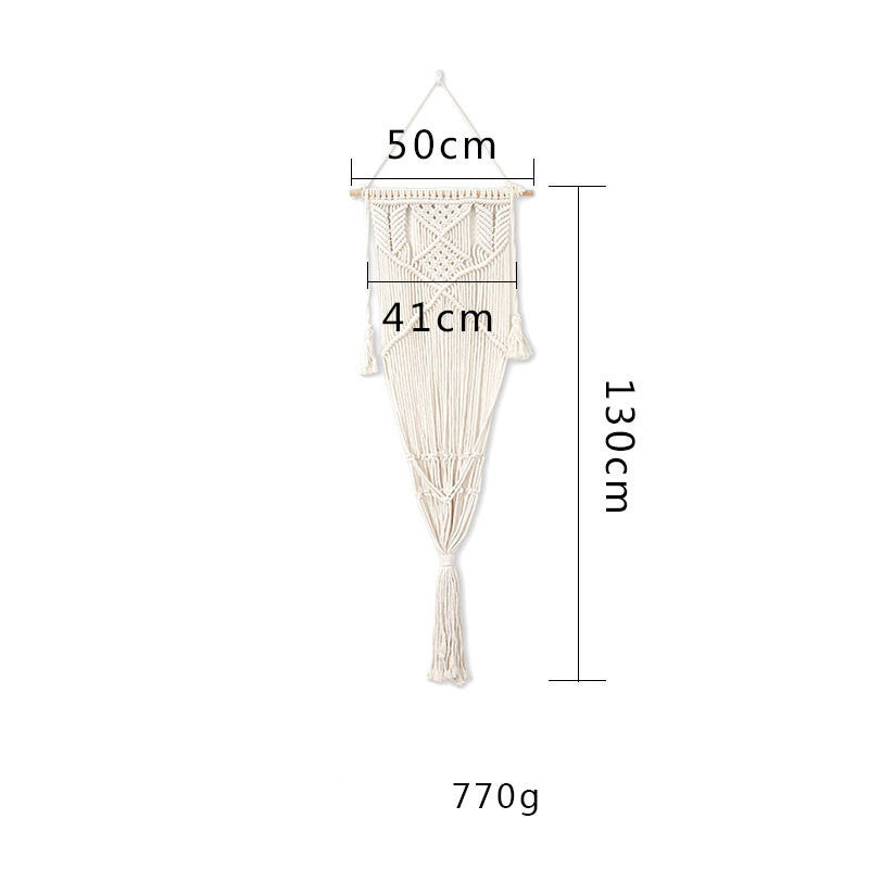 HKM-4095293 Cotton Rope Woven Pet Nest for Cats and Dogs, Hanging Basket Design