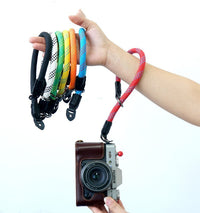 HKM-409555 Camera Wrist Strap with Thick Ring - Durable Nylon Hand Rope, 39cm Length, Multiple Colors Available