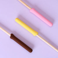 HKM-4096061 Feather Plush Cat Teaser Stick - Bite Resistant Cat Toy