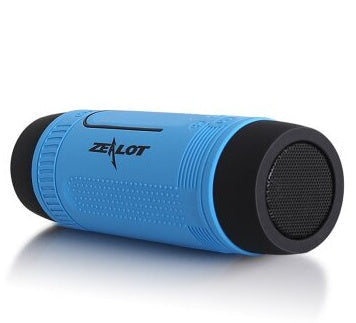 HKM-409683 LED Flashlight and Portable Bluetooth Speaker for Bike Mounting