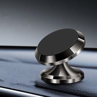 HKM-409683 Upgraded Car Magnet Holder F6 with Strong Magnetic Attraction in Silver, Black, or Rose Gold